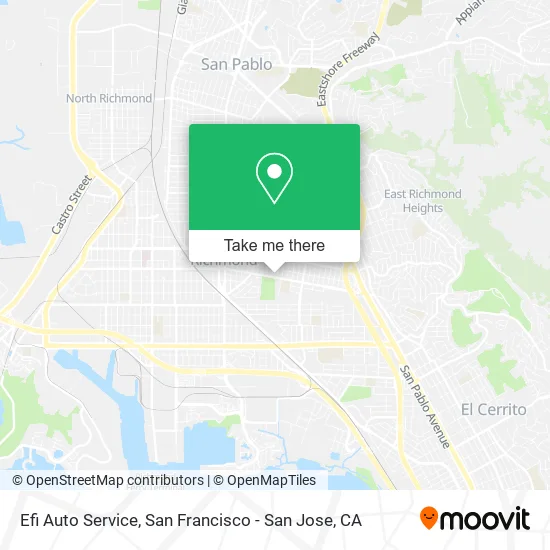 Efi Auto Service map