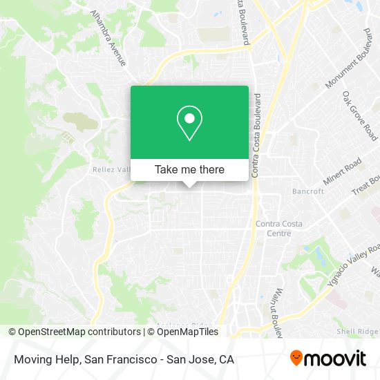 Mapa de Moving Help