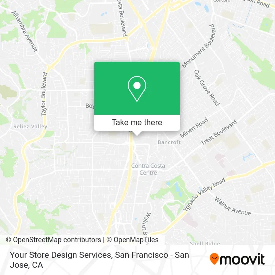 Your Store Design Services map