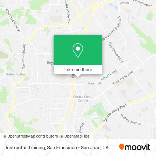 Instructor Training map