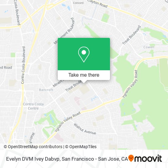 Evelyn DVM Ivey Dabvp map