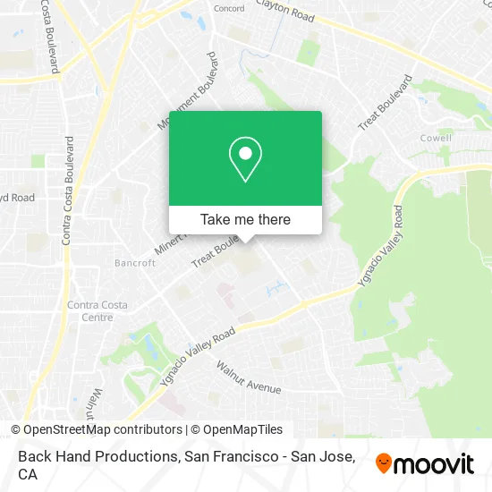 Back Hand Productions map