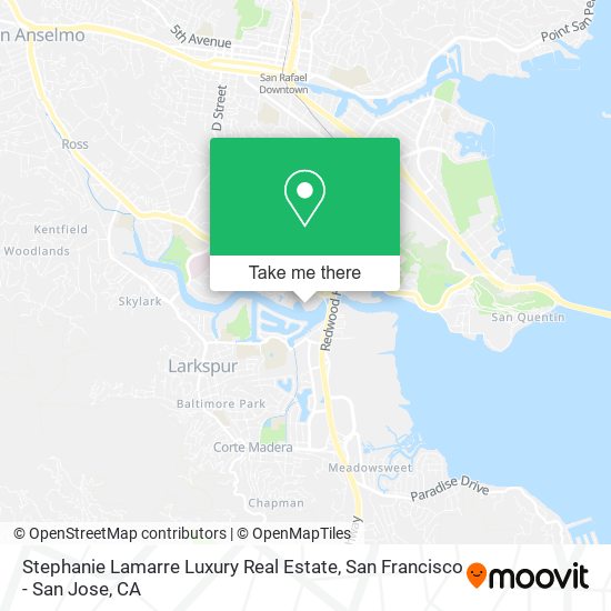 Stephanie Lamarre Luxury Real Estate map