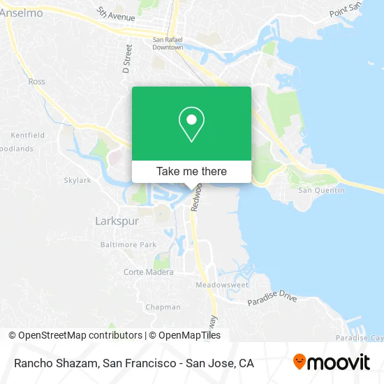 Mapa de Rancho Shazam