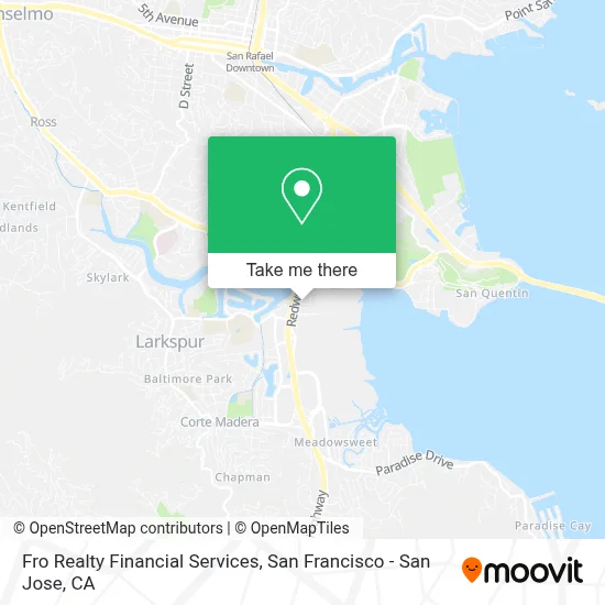 Fro Realty Financial Services map