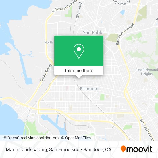 Marin Landscaping map