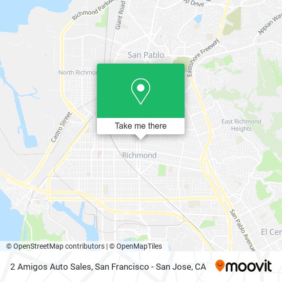 2 Amigos Auto Sales map