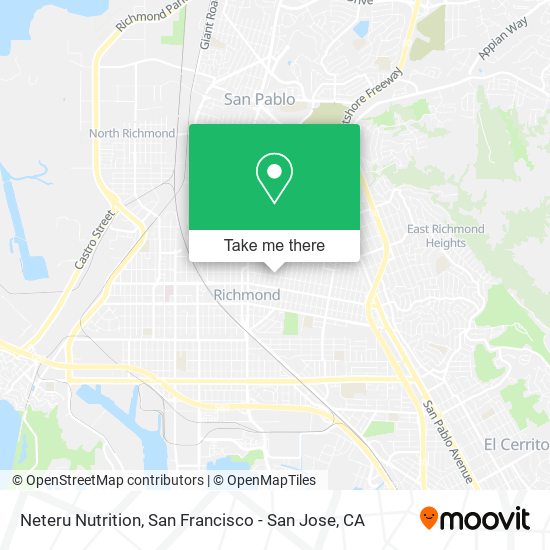 Mapa de Neteru Nutrition