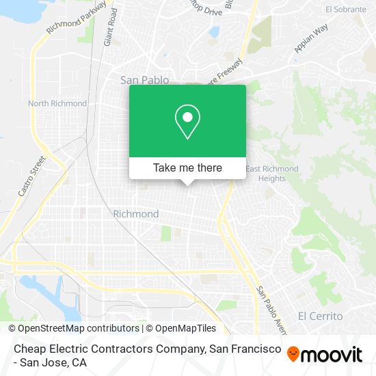 Mapa de Cheap Electric Contractors Company