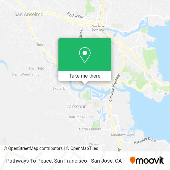 Pathways To Peace map