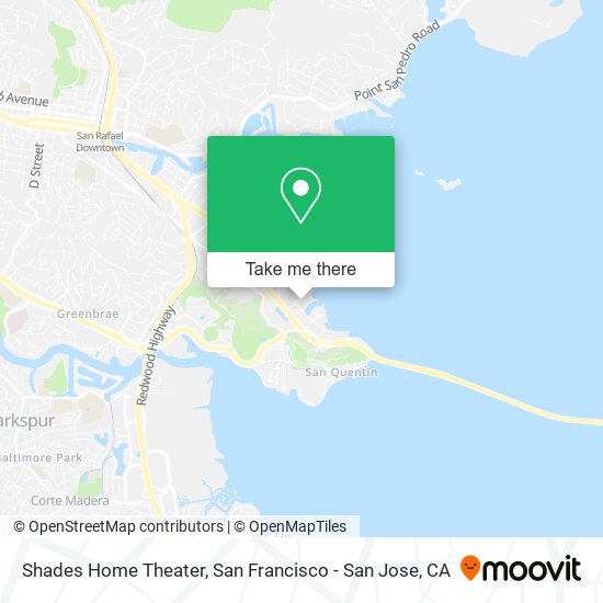 Mapa de Shades Home Theater