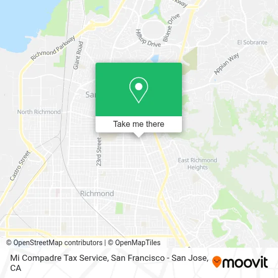 Mi Compadre Tax Service map