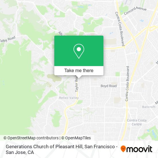 Mapa de Generations Church of Pleasant Hill