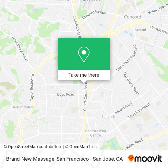 Brand-New Massage map