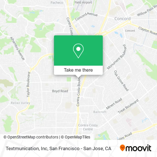 Textmunication, Inc map