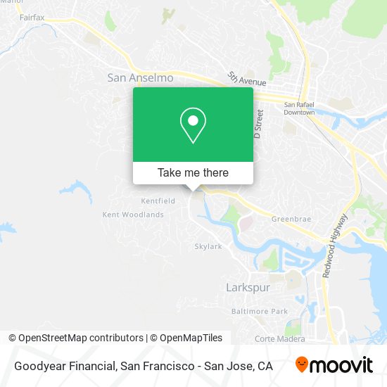 Goodyear Financial map