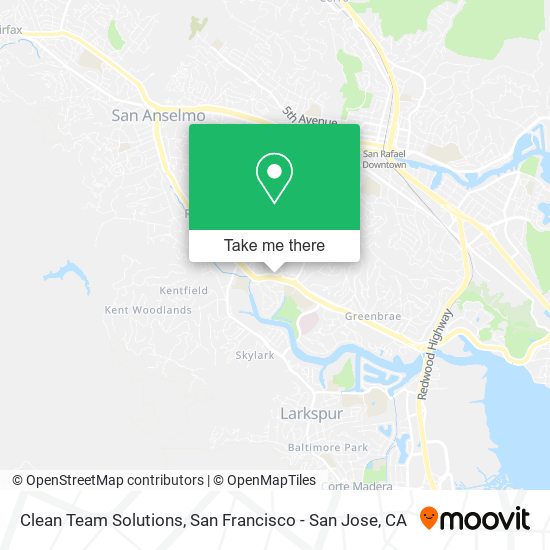 Clean Team Solutions map