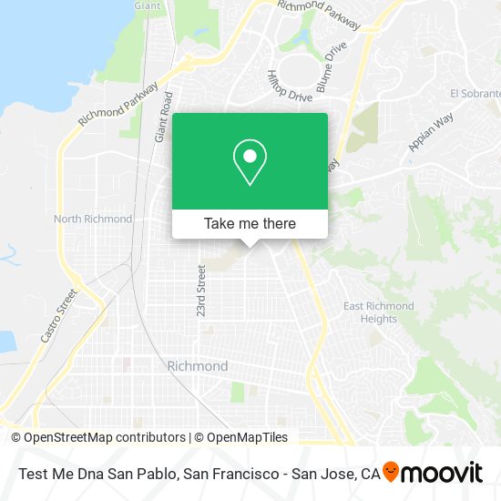 Test Me Dna San Pablo map