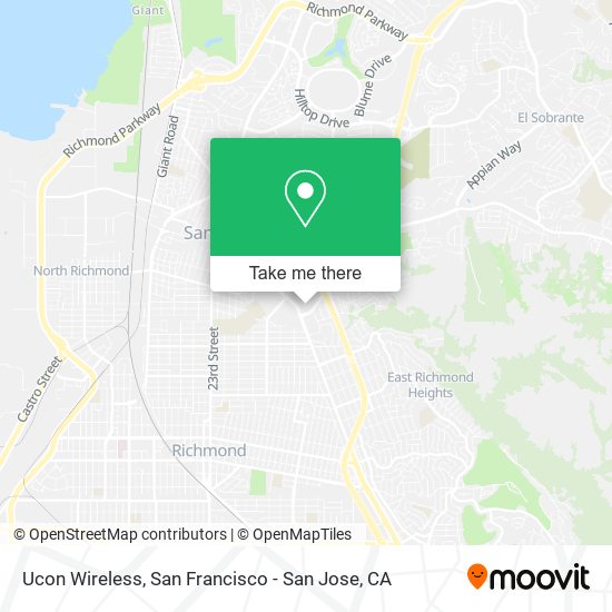 Ucon Wireless map