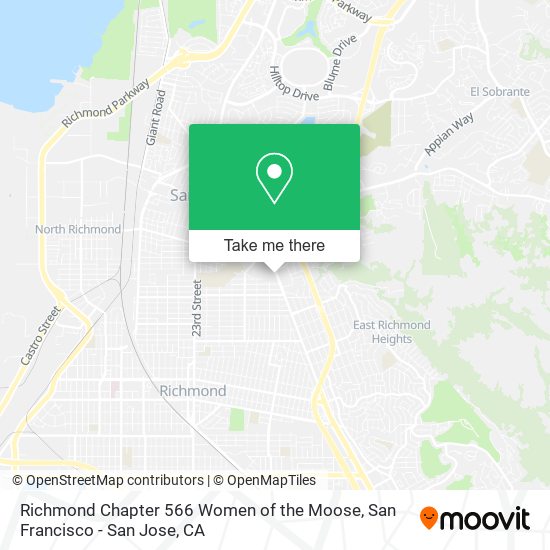 Mapa de Richmond Chapter 566 Women of the Moose