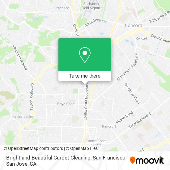 Mapa de Bright and Beautiful Carpet Cleaning
