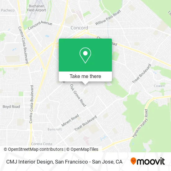 CMJ Interior Design map