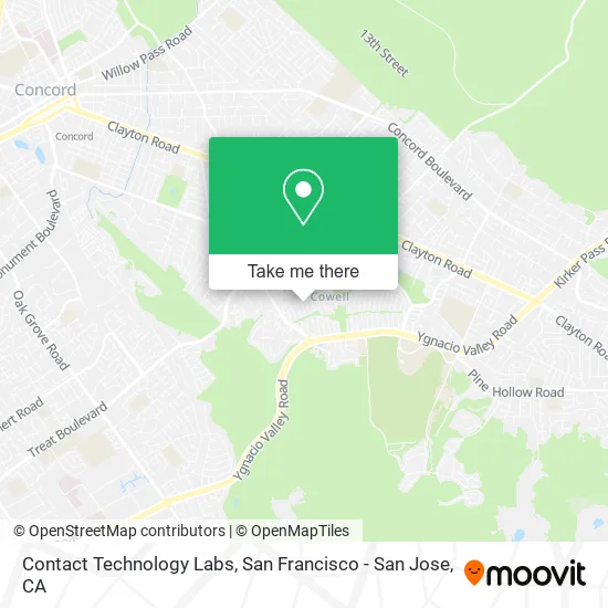 Contact Technology Labs map