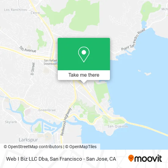 Web I Biz LLC Dba map