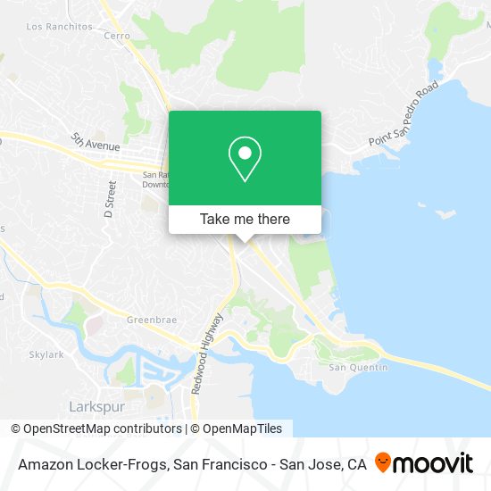 Mapa de Amazon Locker-Frogs