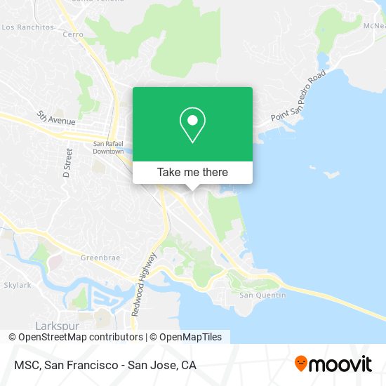 Mapa de MSC