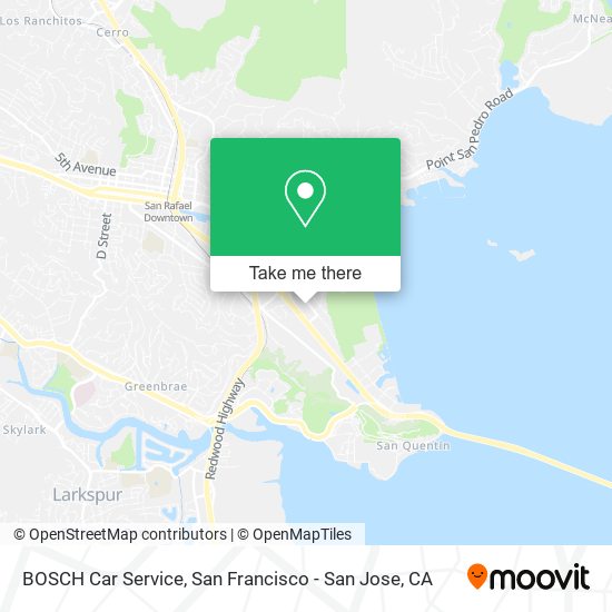 BOSCH Car Service map