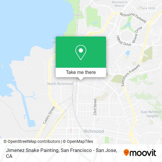 Jimenez Snake Painting map