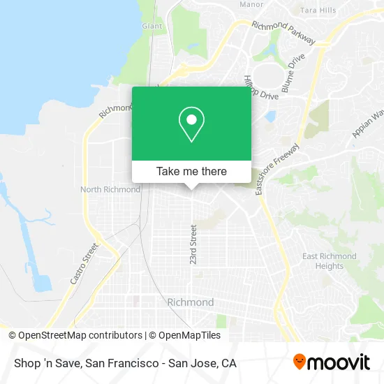 Shop 'n Save map