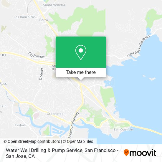 Mapa de Water Well Drilling & Pump Service