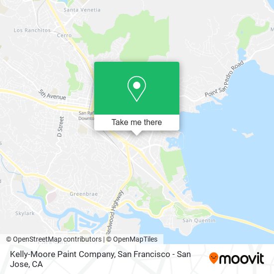 Kelly-Moore Paint Company map