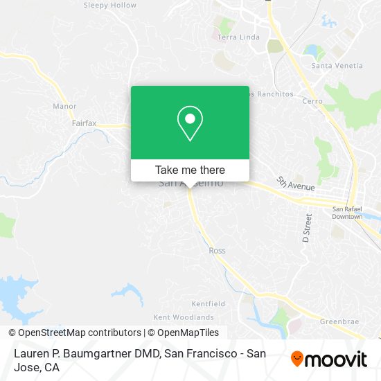 Lauren P. Baumgartner DMD map