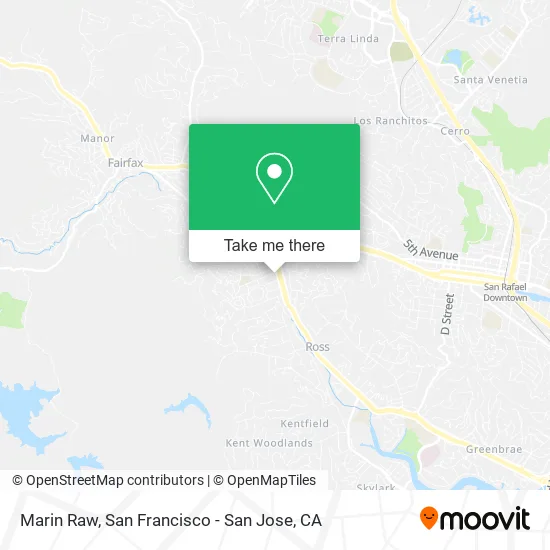 Mapa de Marin Raw