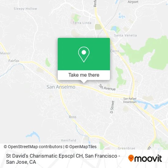 Mapa de St David's Charismatic Epscpl CH