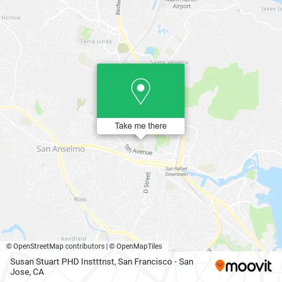 Susan Stuart PHD Instttnst map