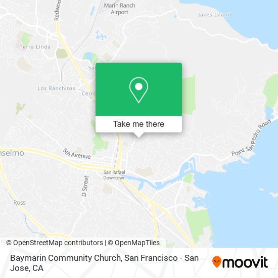 Baymarin Community Church map