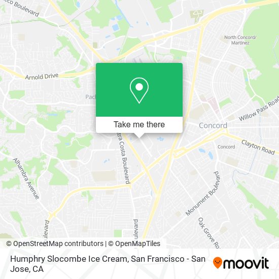 Humphry Slocombe Ice Cream map