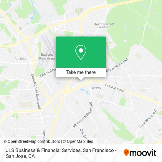JLS Business & Financial Services map