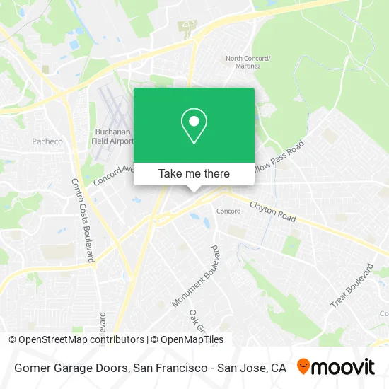 Mapa de Gomer Garage Doors
