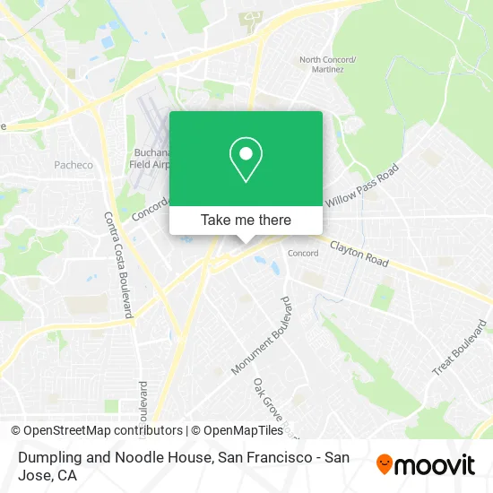 Mapa de Dumpling and Noodle House