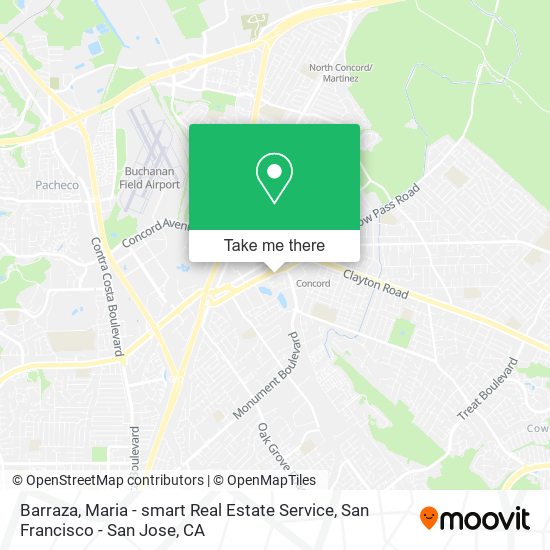 Barraza, Maria - smart Real Estate Service map