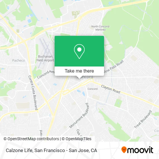Mapa de Calzone Life