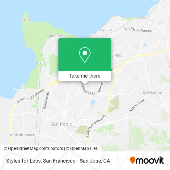 Mapa de Styles for Less