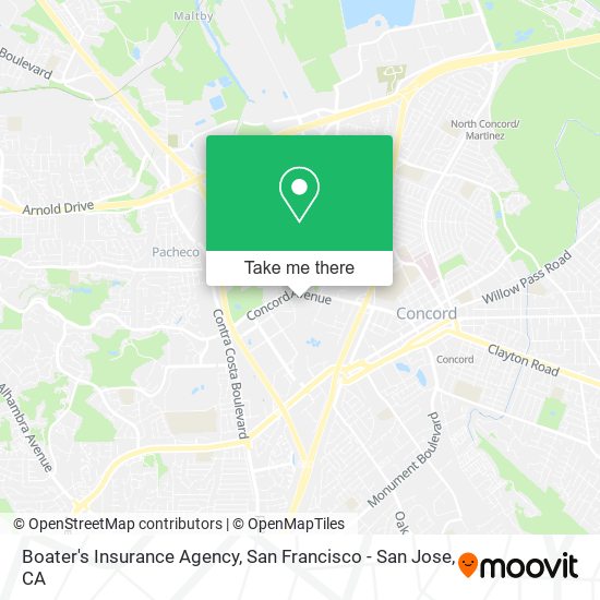 Boater's Insurance Agency map