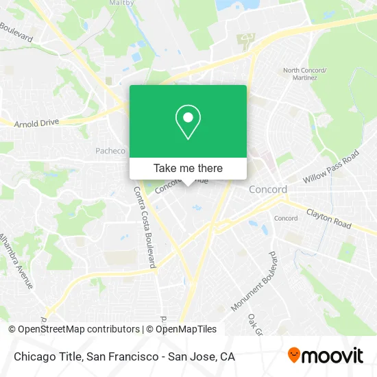 Mapa de Chicago Title