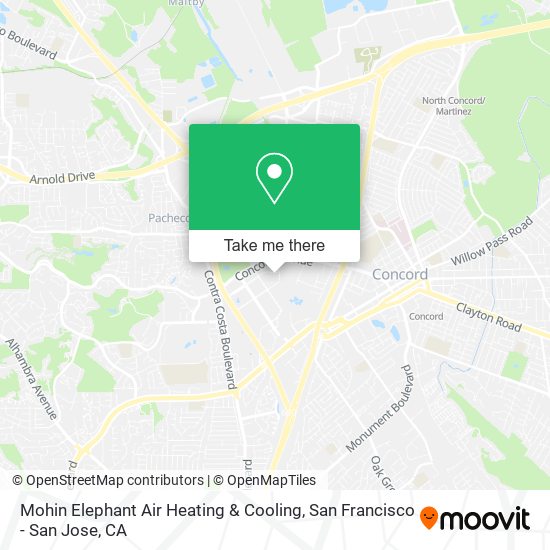 Mohin Elephant Air Heating & Cooling map